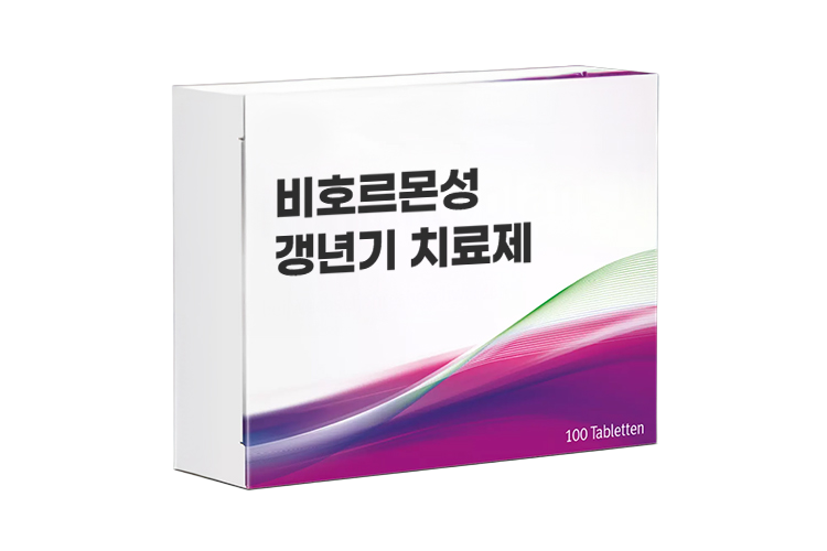 갱년기 치료약 블리스터 이미지